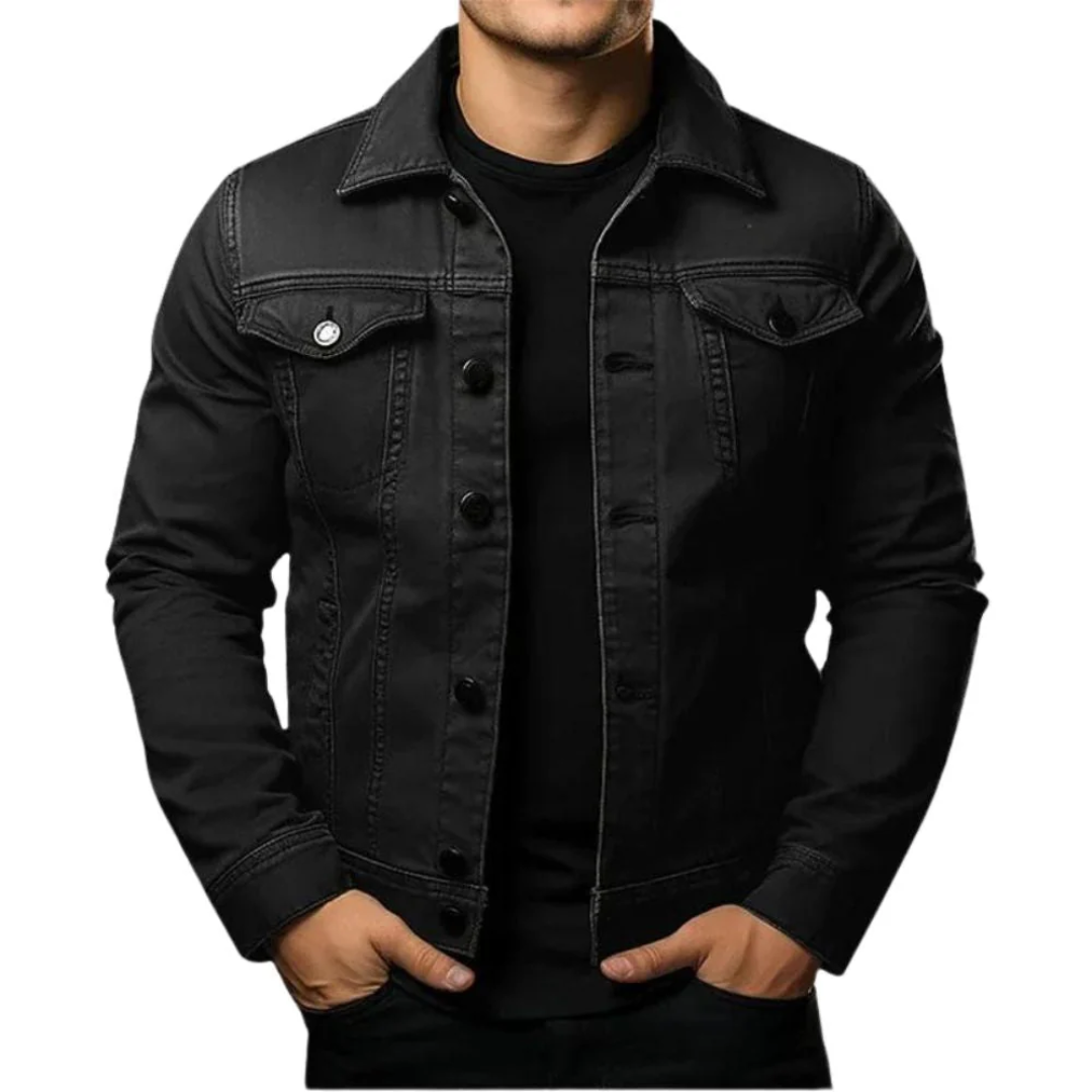 Jaqueta Jeans Masculina Slim Use Cavalieri