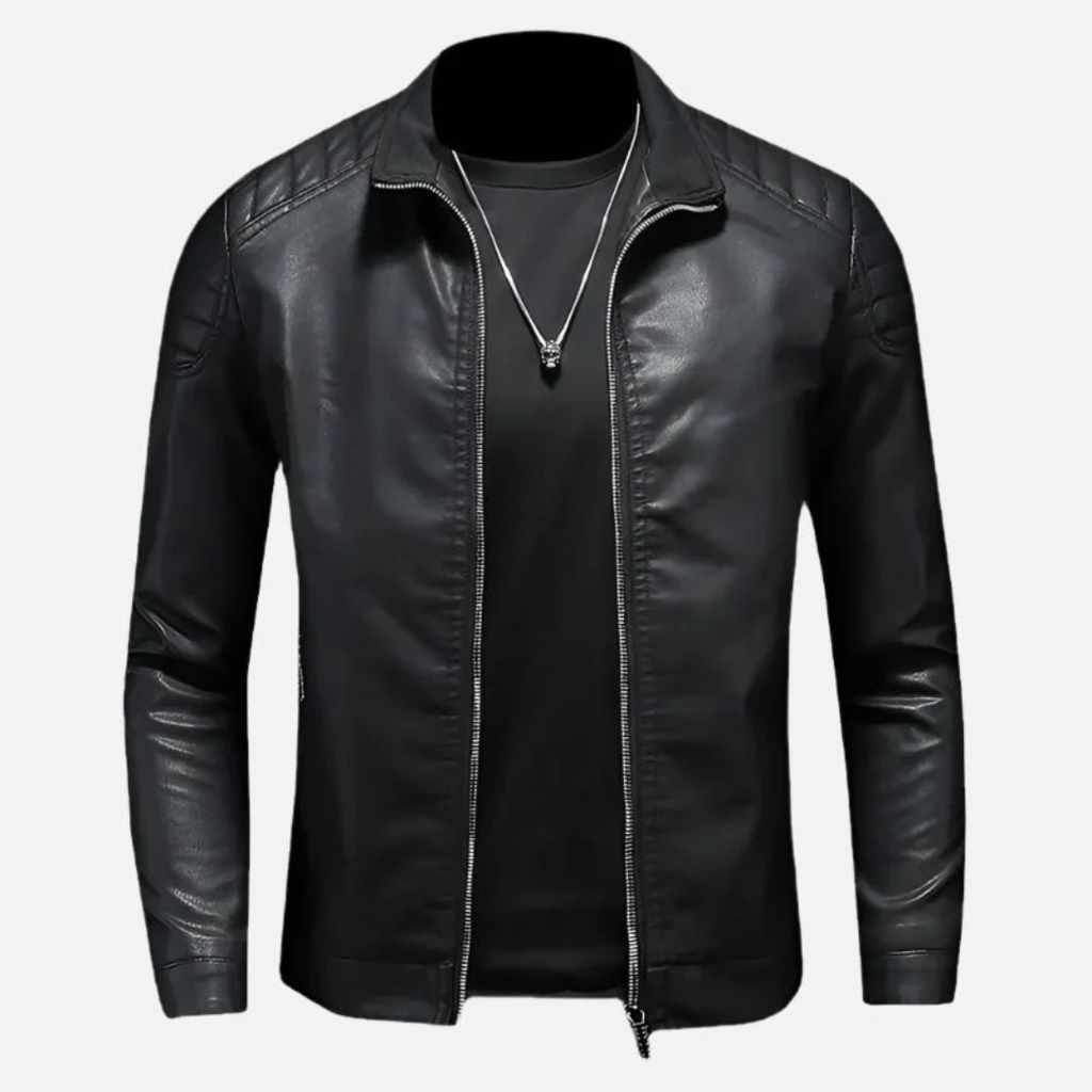 Jaqueta de Couro Masculina Velmark Use Cavalieri