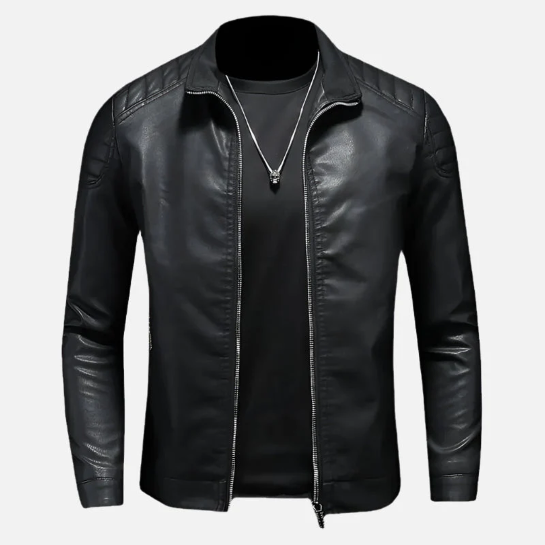 Jaqueta de Couro Masculina Velmark Use Cavalieri