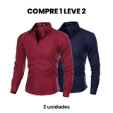 Camisa Social Masculina Merlani (Compre 1 Leve 2) Use Cavalieri