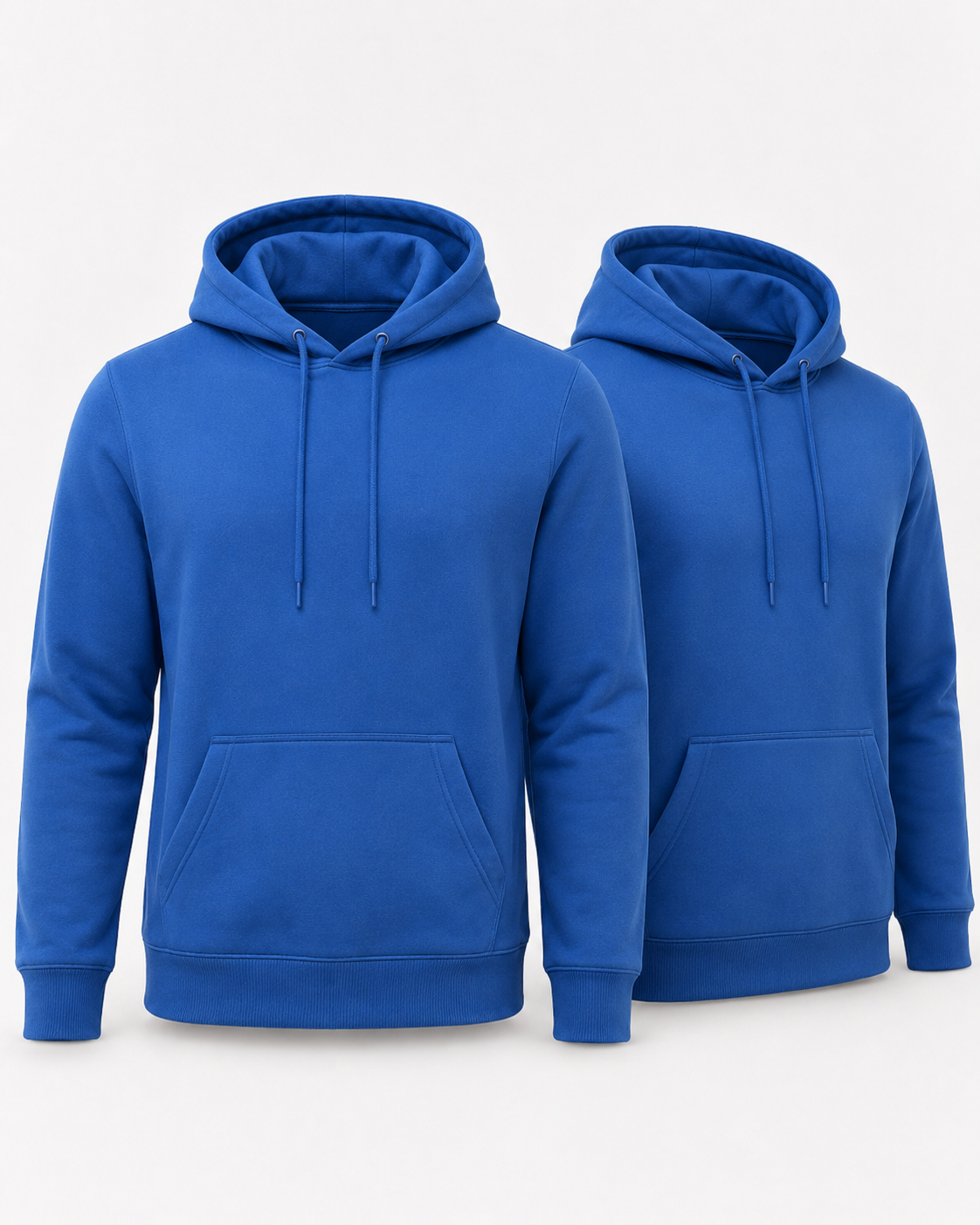 [COMPRE 1 LEVE 2] Kit 2 Moletom Com Capuz e Bolso Canguru Blusa Flanelado Sem Estampa Liso Unissex