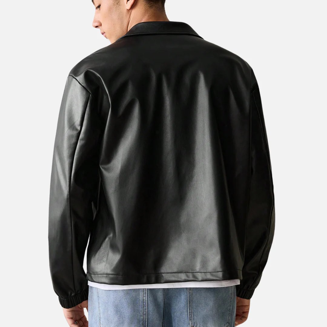 Jaqueta de Couro Masculina Urban