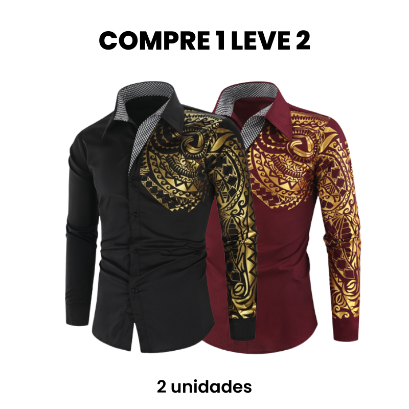 Camisa Masculina Social Clarino (Compre 1 Leve 2) Use Cavalieri