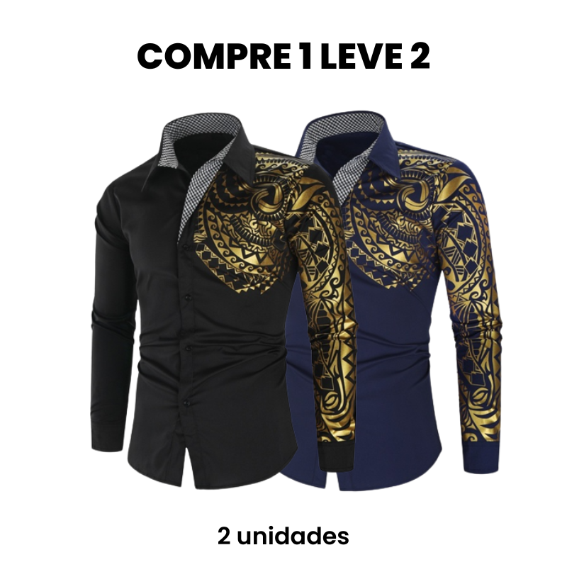 Camisa Masculina Social Clarino (Compre 1 Leve 2) Use Cavalieri