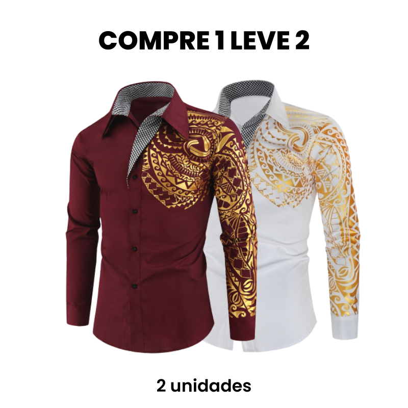 Camisa Masculina Social Clarino (Compre 1 Leve 2) Use Cavalieri