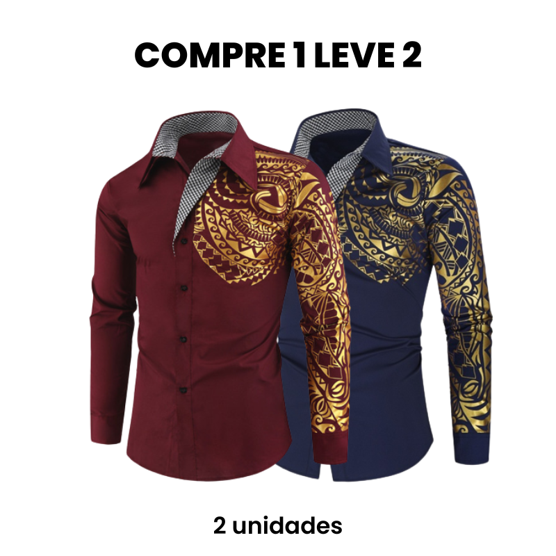 Camisa Masculina Social Clarino (Compre 1 Leve 2) Use Cavalieri
