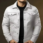 Jaqueta Jeans Masculina Slim Use Cavalieri