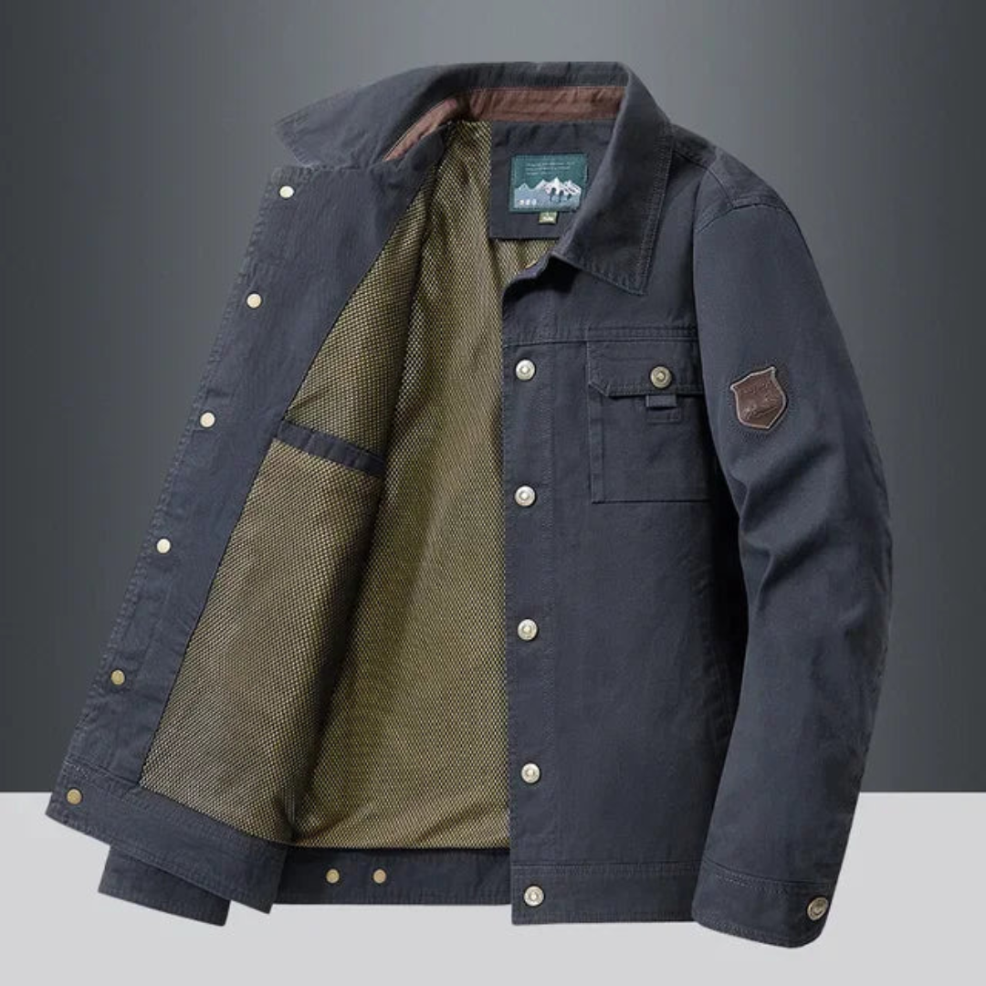 Jaqueta Casual Masculina em Algodão Use Cavalieri