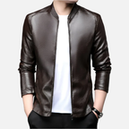 Jaqueta de Couro Masculina Alpha Man