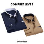 Camisa Social Masculina Carino (Compre 1 Leve 2) Use Cavalieri