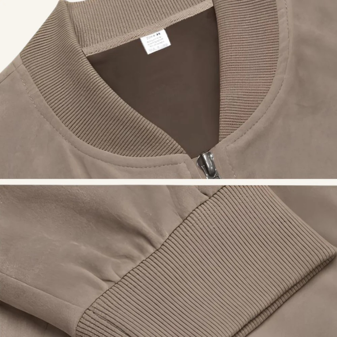 Jaqueta Masculina de Suede Old Money Use Cavalieri