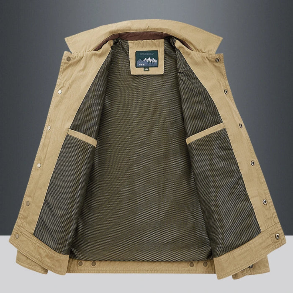 Jaqueta Casual Masculina em Algodão Use Cavalieri