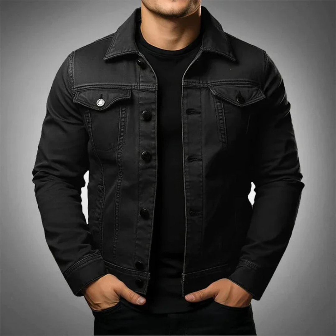 Jaqueta Jeans Masculina Slim Use Cavalieri