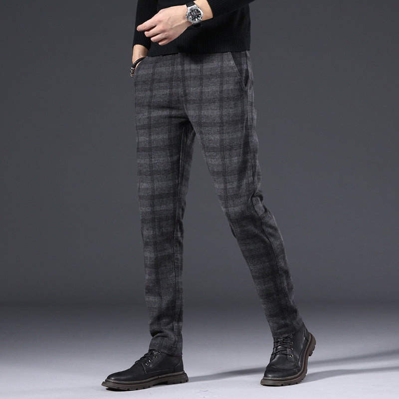 Calça de Alfaiataria Xadrez Masculina Use Cavalieri