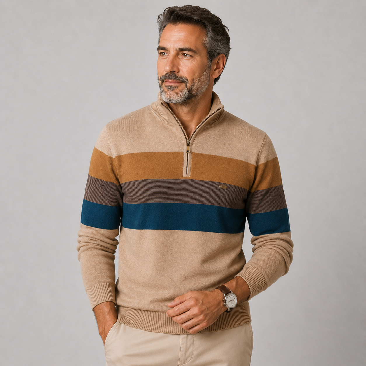 Suéter Masculino Colurne Algodão