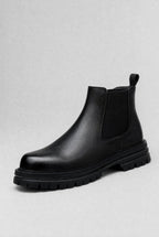 Bota Chelsea Masculina Tratorada em Couro com Plataforma Use Cavalieri