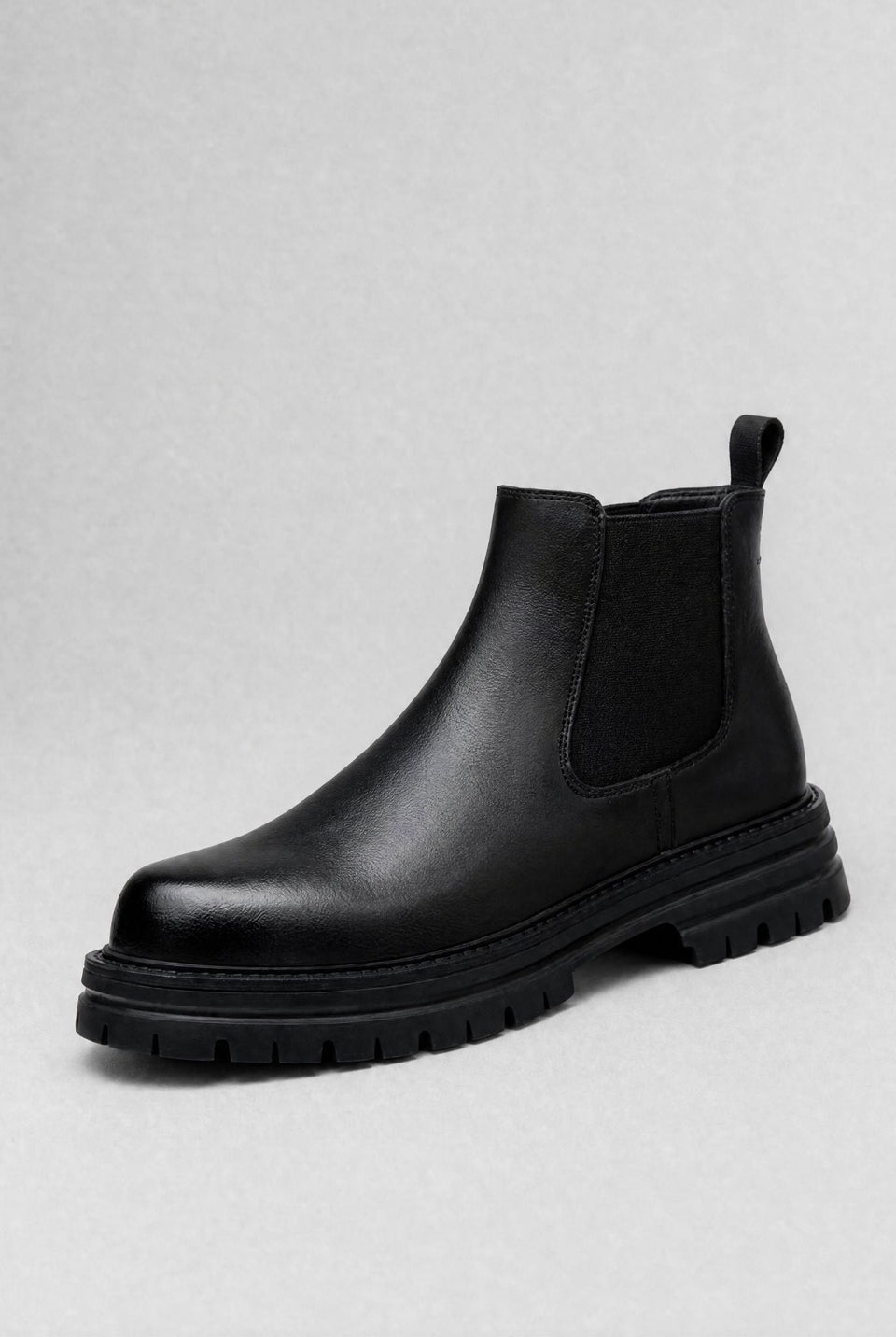 Bota Chelsea Masculina Tratorada em Couro com Plataforma Use Cavalieri