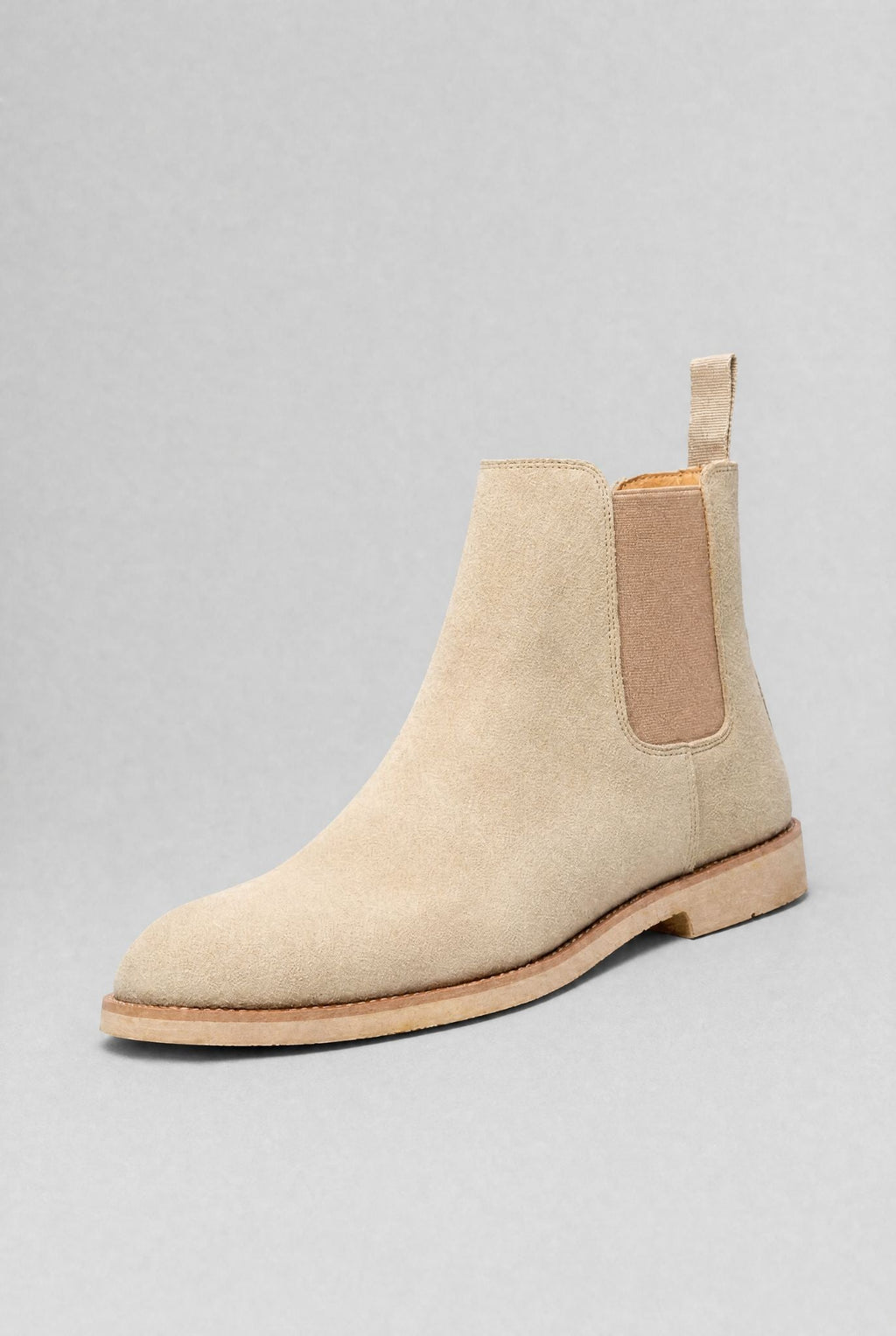Bota Chelsea Masculina em Couro e Camurça Camden Use Cavalieri