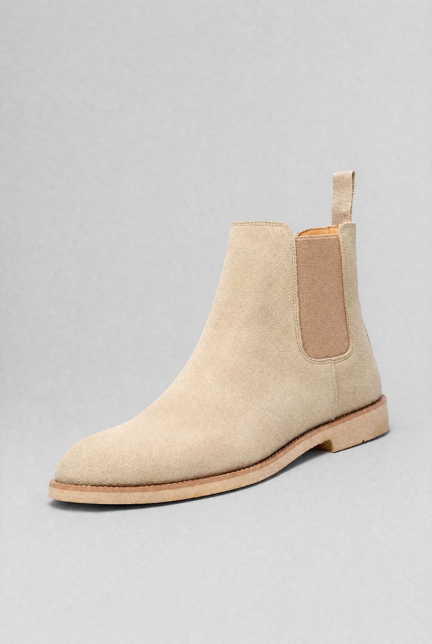 Bota Chelsea Masculina em Couro e Camurça Camden Use Cavalieri
