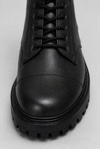 Bota Masculina Tratorada British em Couro com Solado Robusto Use Cavalieri