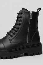 Bota Masculina Tratorada British em Couro com Solado Robusto Use Cavalieri