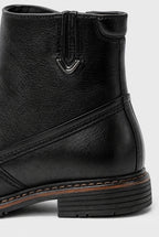 Bota Masculina em Couro com Interior Forrado Use Cavalieri