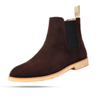 Bota Chelsea Masculina em Couro e Camurça Camden Use Cavalieri