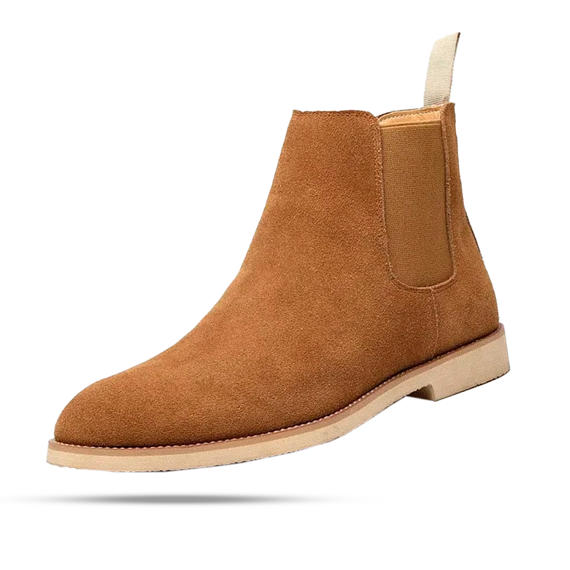 Bota Chelsea Masculina em Couro e Camurça Camden Use Cavalieri