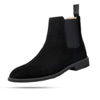 Bota Chelsea Masculina em Couro e Camurça Camden Use Cavalieri