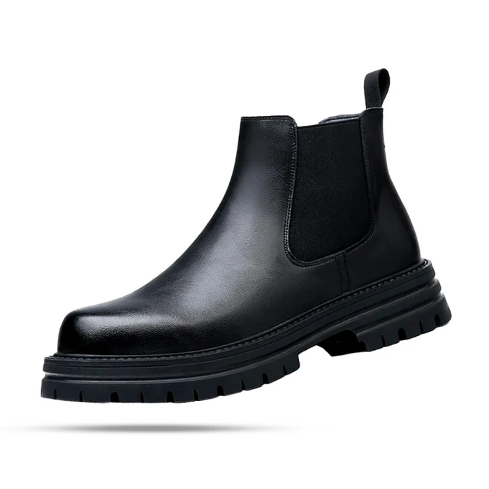 Bota Chelsea Masculina Tratorada em Couro com Plataforma Use Cavalieri
