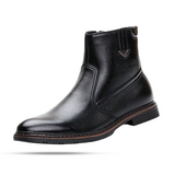 Bota Masculina em Couro com Interior Forrado Use Cavalieri