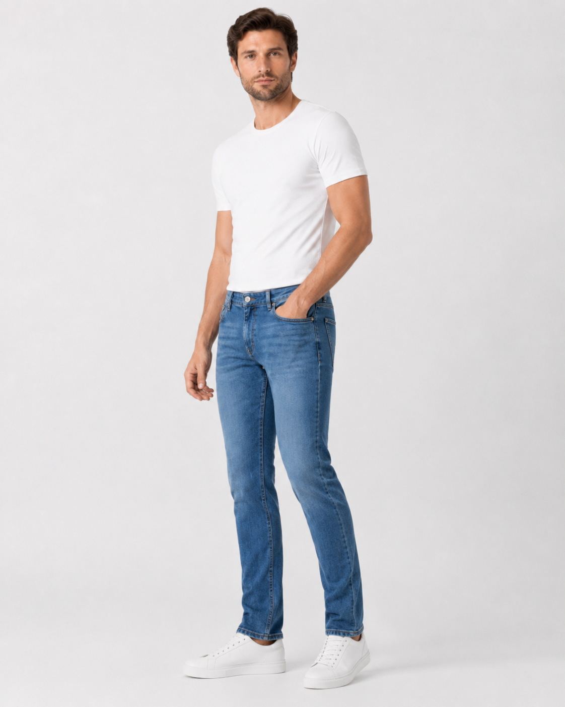 Calça Jeans Slim Fit