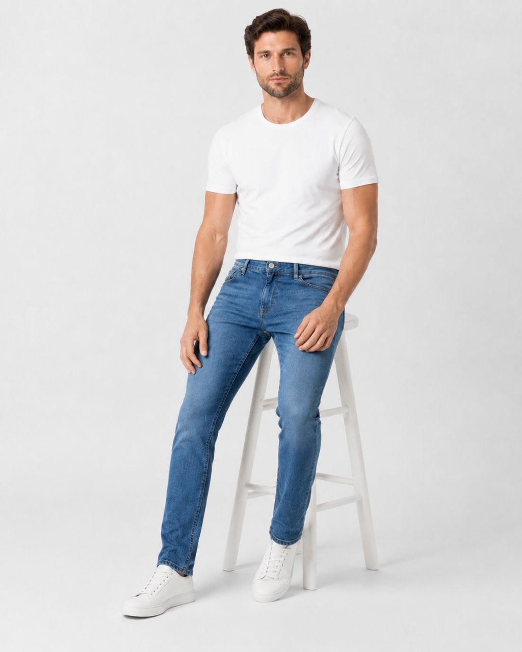 Calça Jeans Slim Fit