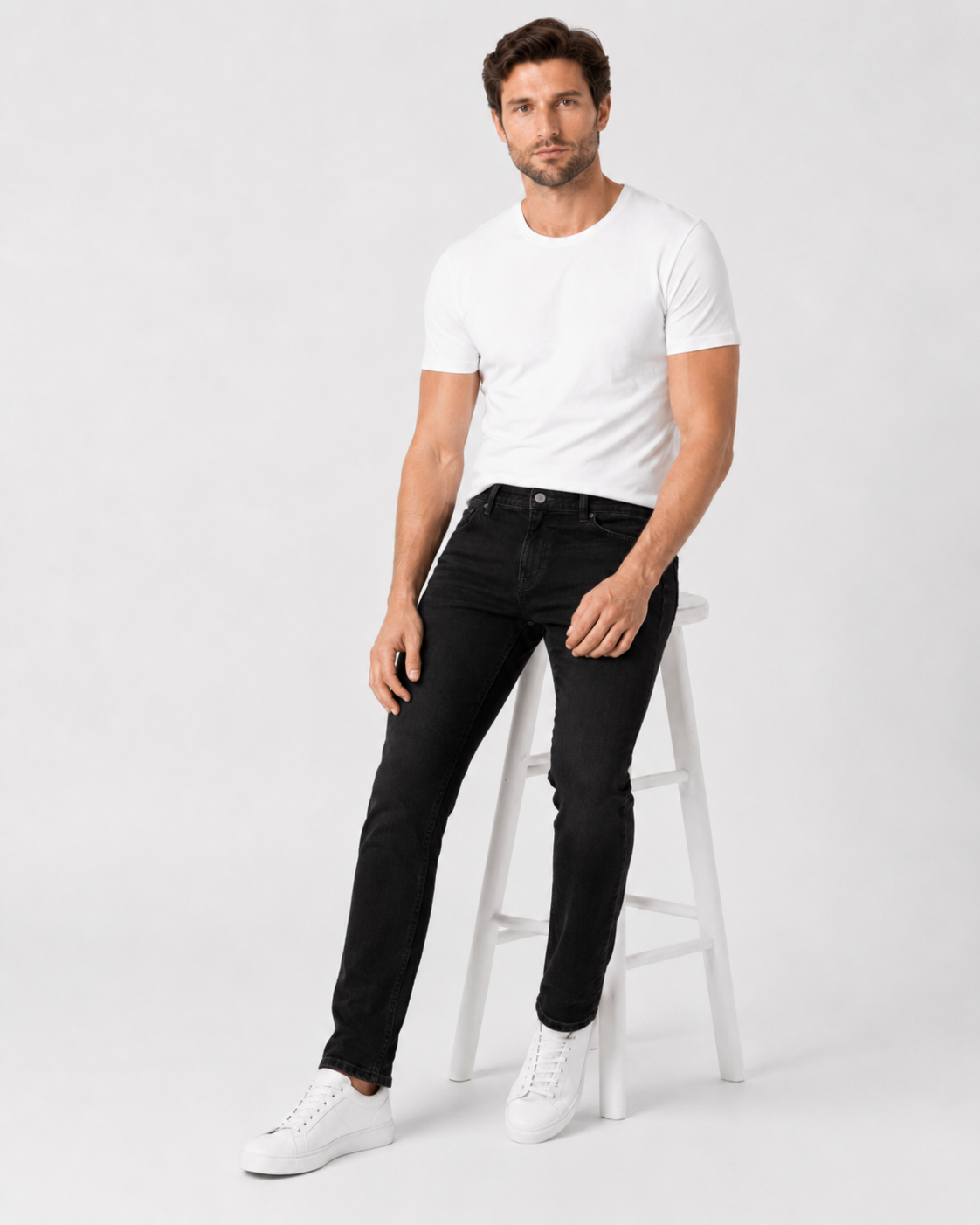Calça Jeans Preta Use Cavalieri