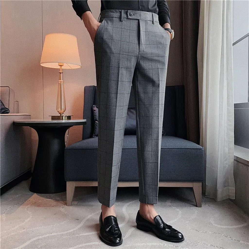 Calça Alfaiataria Masculina Gurkha Xadrez Use Cavalieri