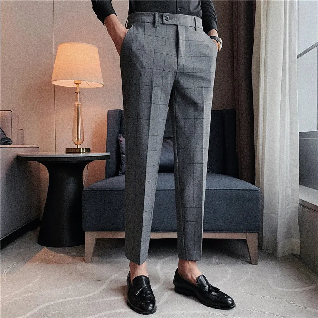 Calça Alfaiataria Masculina Gurkha Xadrez Use Cavalieri