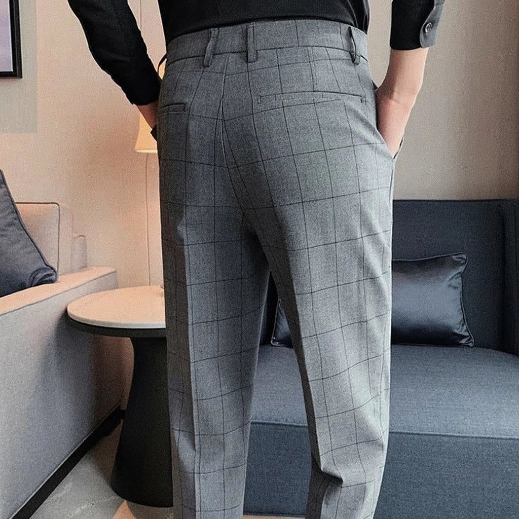 Calça Alfaiataria Masculina Gurkha Xadrez Use Cavalieri