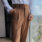 Calça Alfaiataria Masculina com Strap Lateral Use Cavalieri