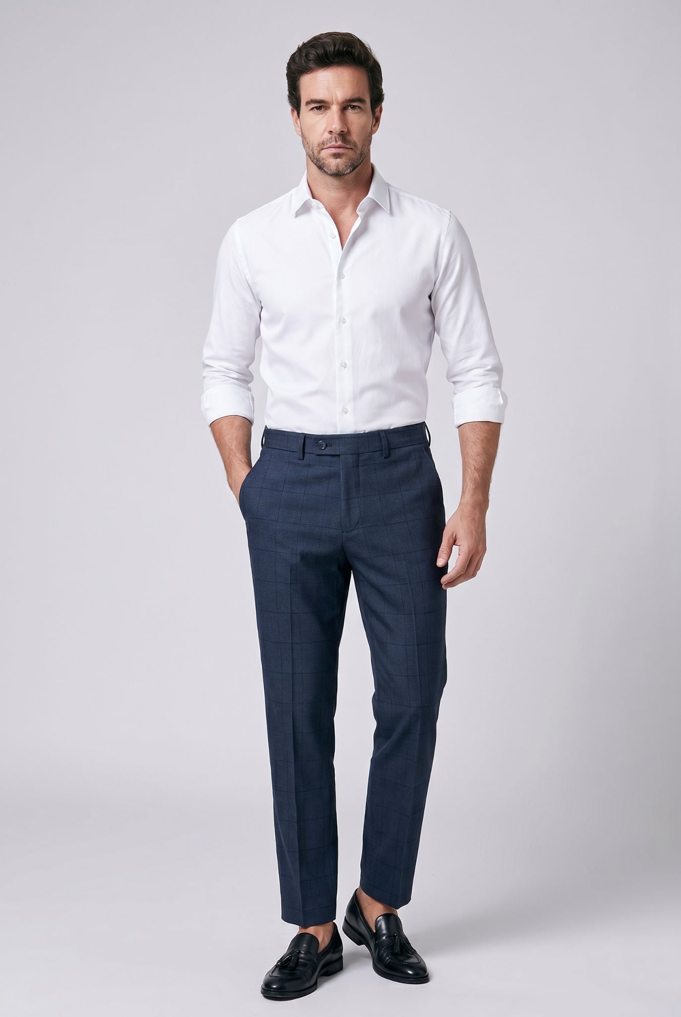 Calça Alfaiataria Masculina Gurkha Xadrez Use Cavalieri