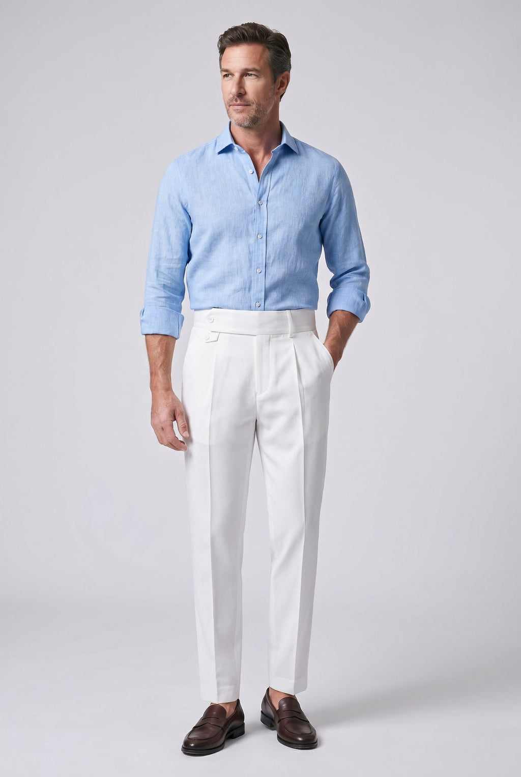 Calça Alfaiataria Masculina Valmont Use Cavalieri