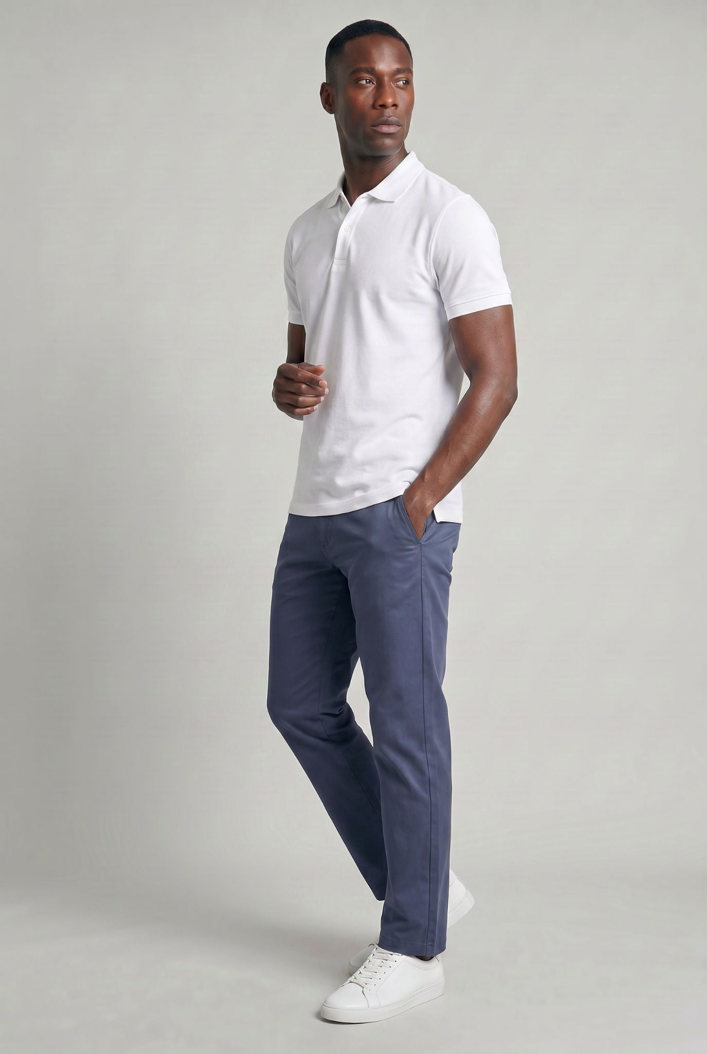 Calça Chino em Sarja Masculina Astor Use Cavalieri