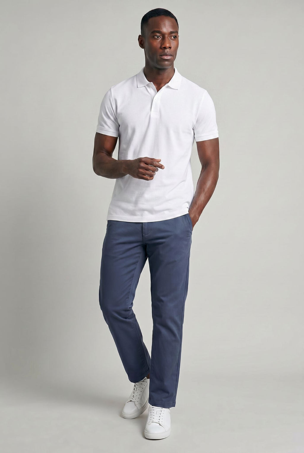 Calça Chino em Sarja Masculina Astor Use Cavalieri