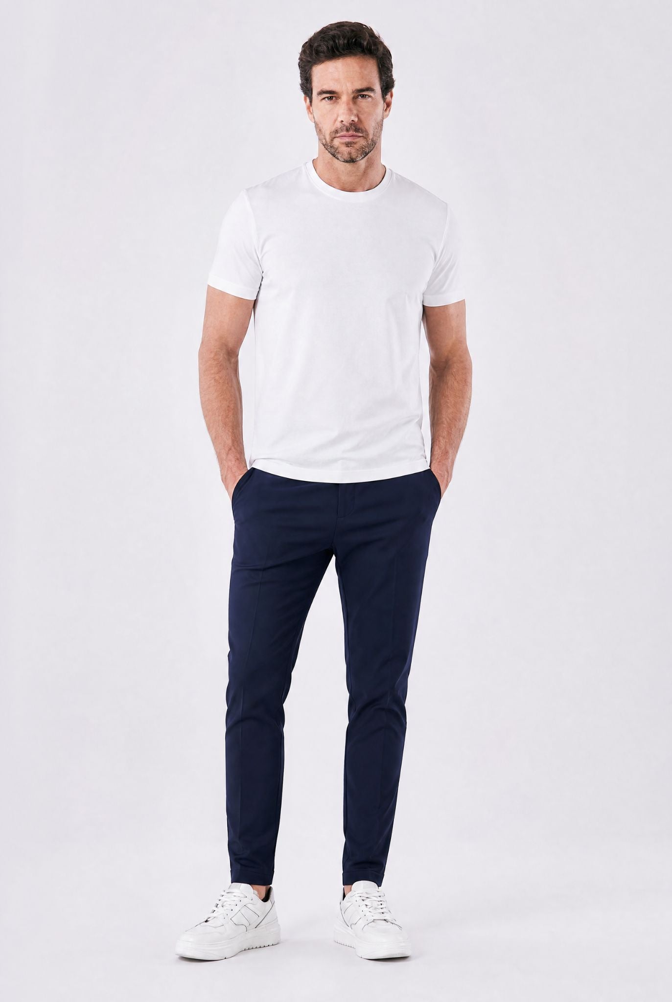 Calça Masculina de Alfaiataria Leve Use Cavalieri