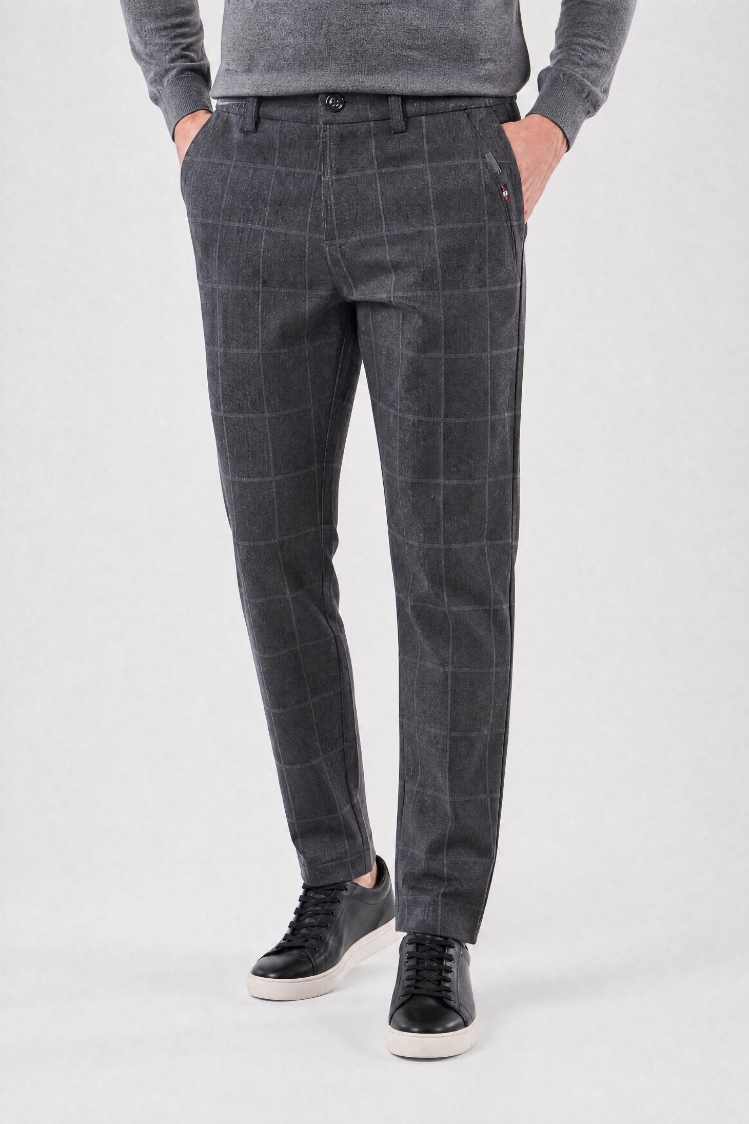 Calça Social Masculina Xadrez Use Cavalieri