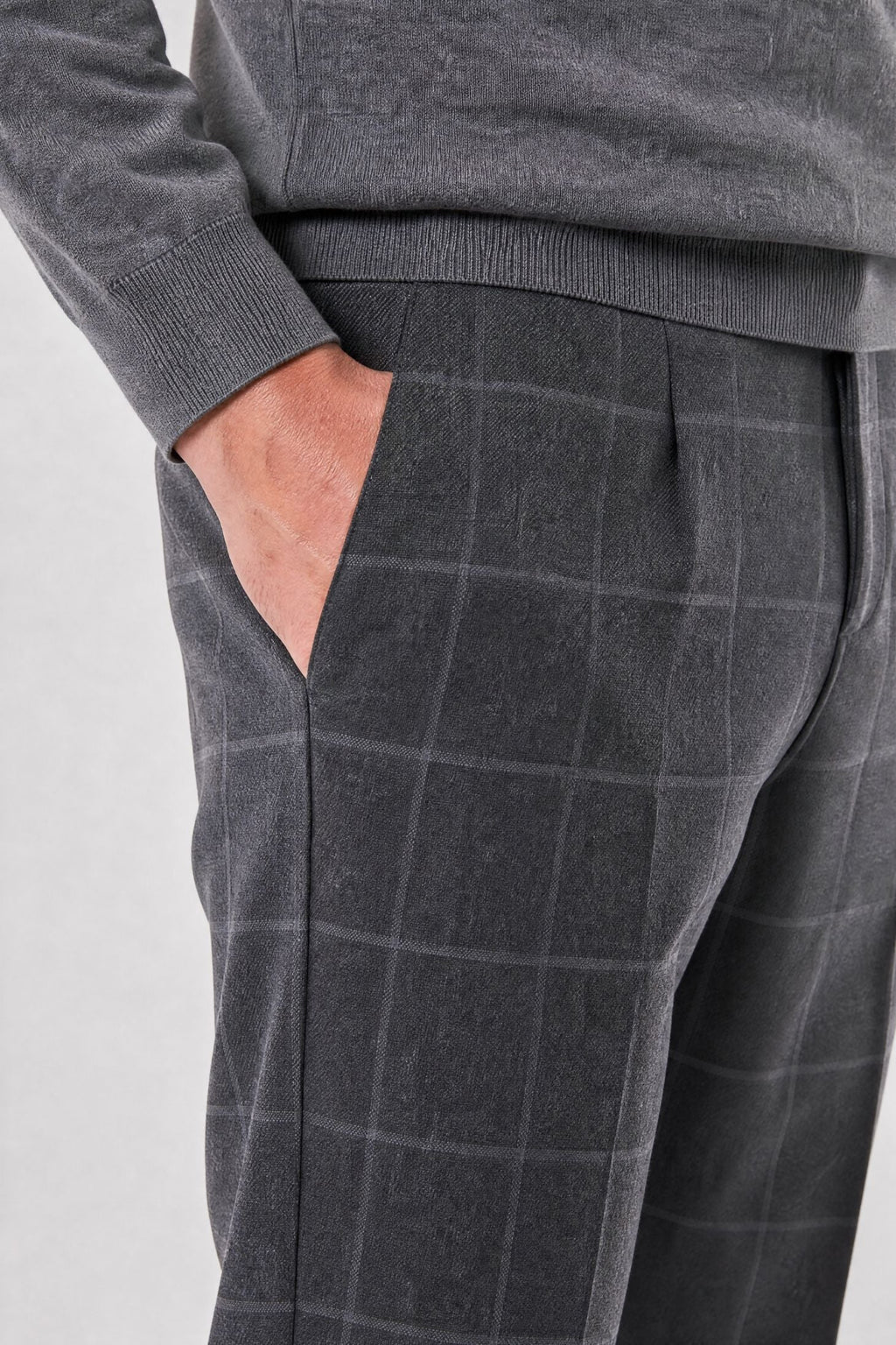 Calça Social Masculina Xadrez Use Cavalieri