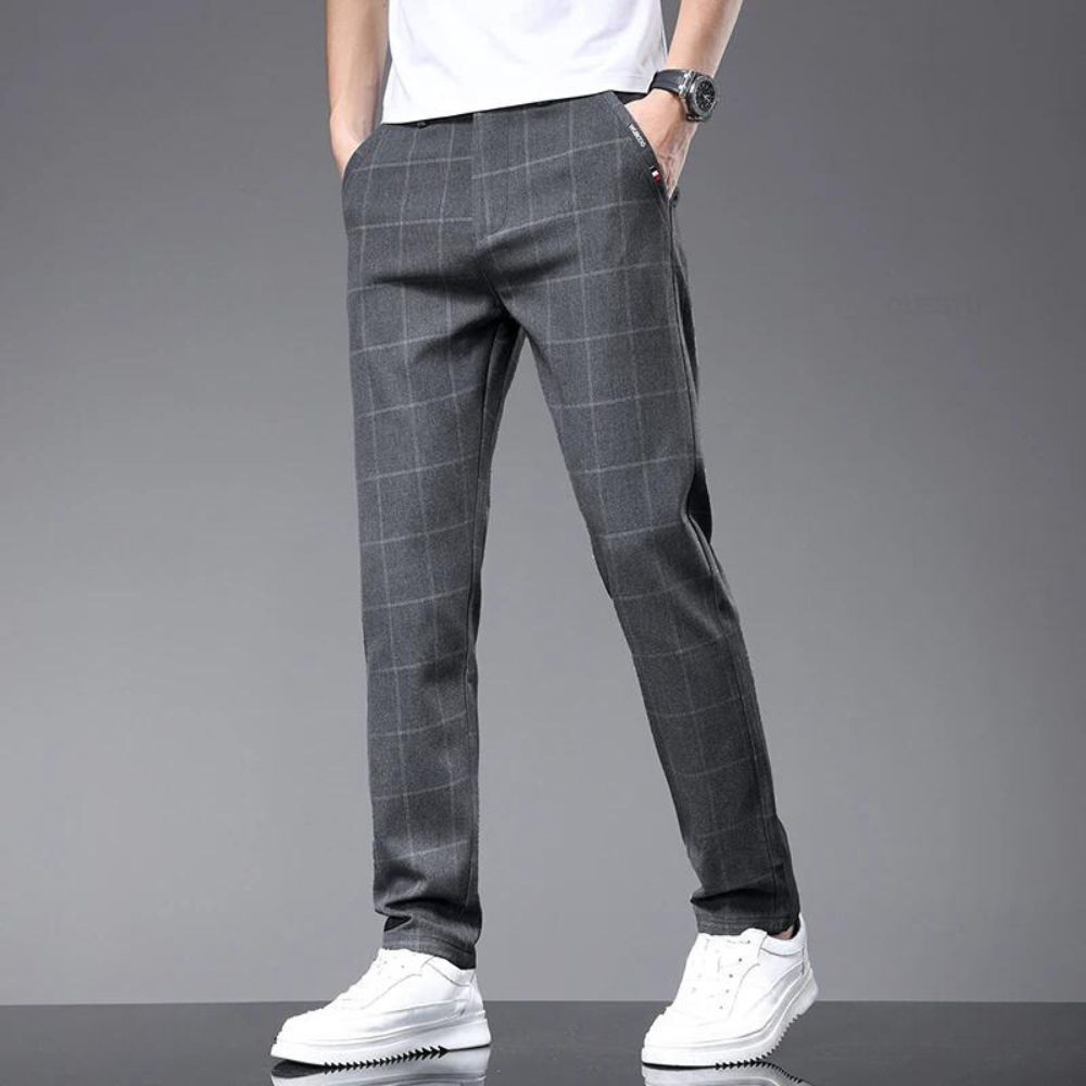 Calça Social Masculina Xadrez Use Cavalieri