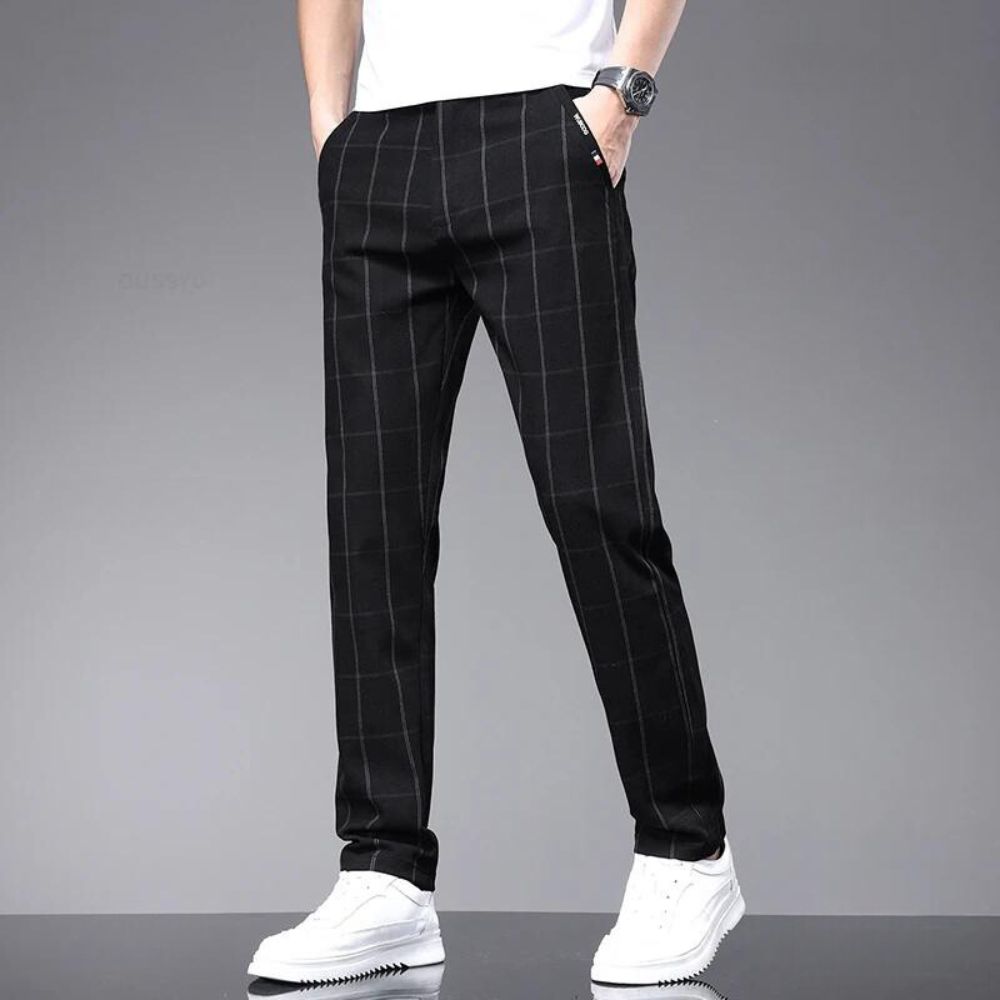 Calça Social Masculina Xadrez Use Cavalieri