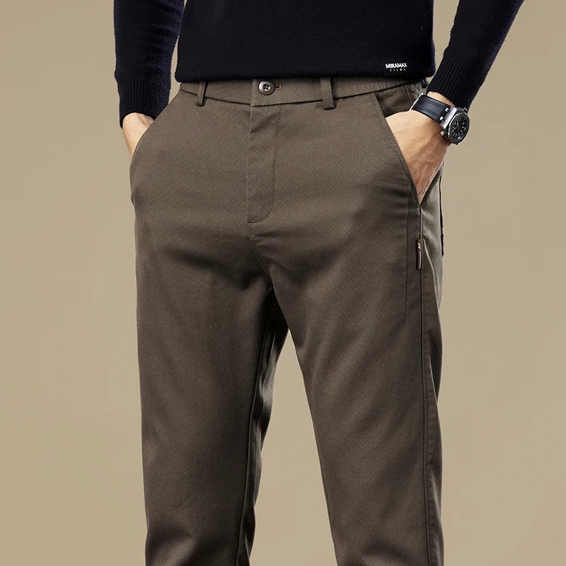 Calça Chino em Sarja Masculina Belmont Use Cavalieri
