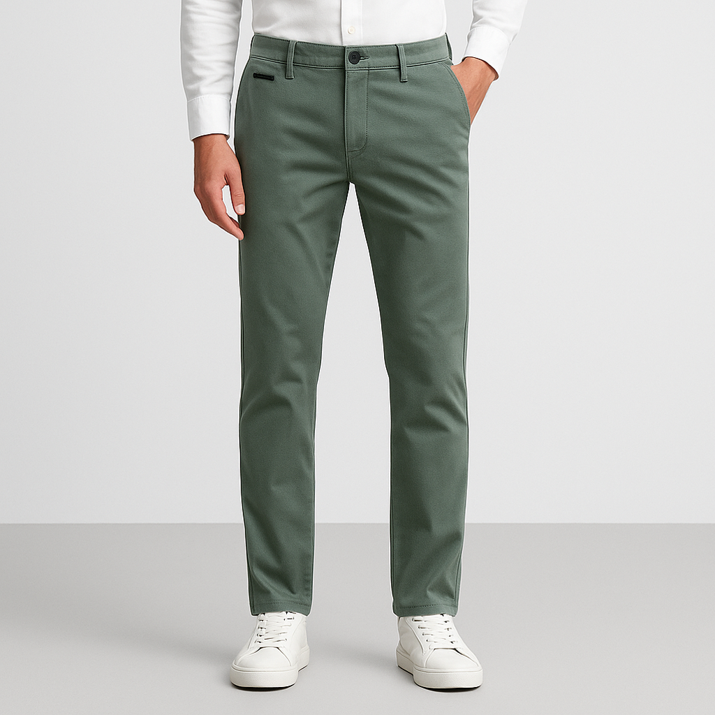 Calça Chino em Sarja Masculina Astor Use Cavalieri