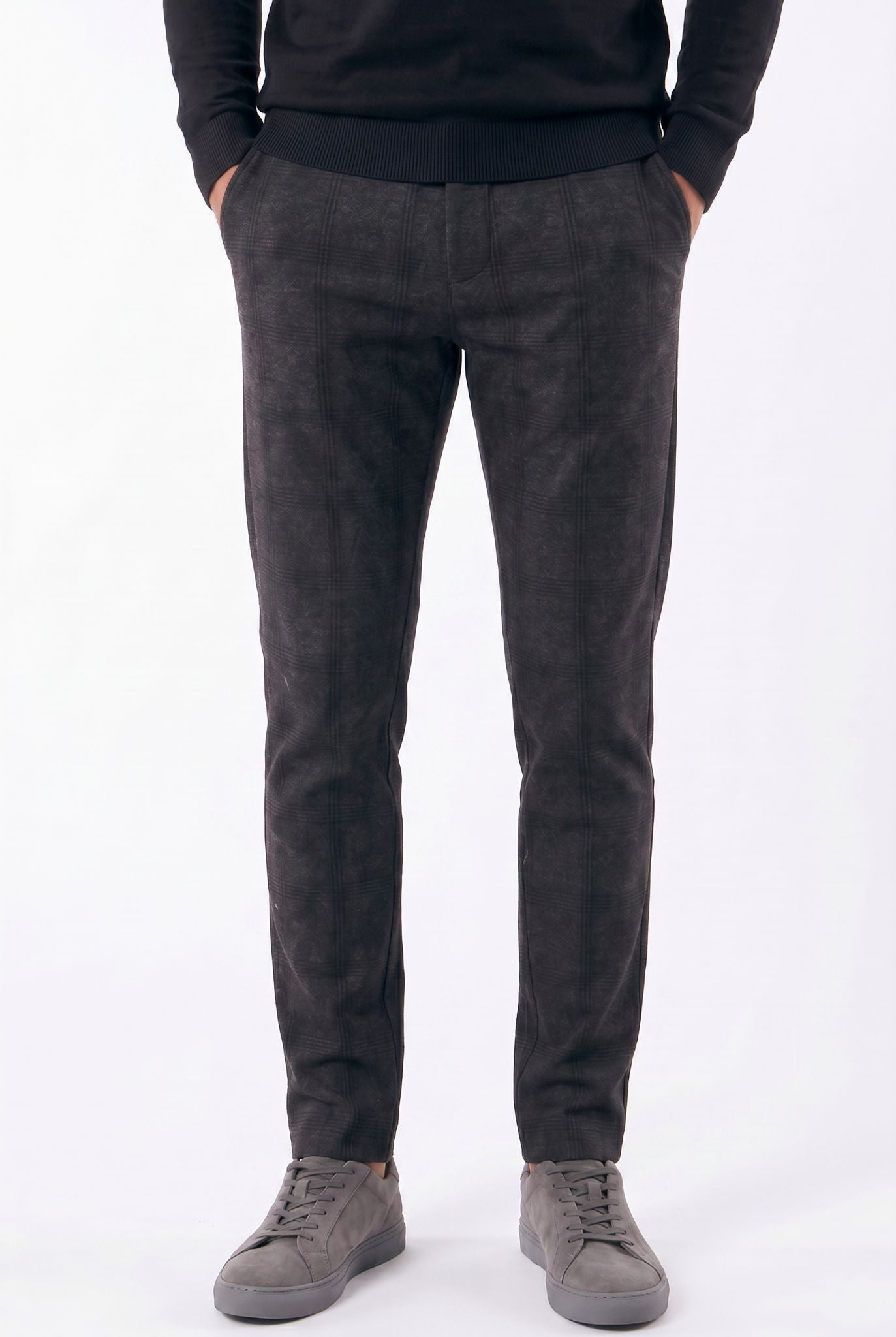 Calça de Alfaiataria Xadrez Masculina Use Cavalieri